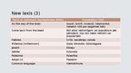 Presentations 'Why do languages die? – new lexis', 4.