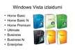 Presentations 'Windows Vista izlaidumi', 3.