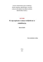 Research Papers 'M. suprаspinаtus trаumаs volejbolā un to rehаbilitācijа', 1.