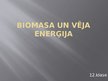Presentations 'Biomasa un vēja enerģija', 1.