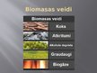 Presentations 'Biomasa un vēja enerģija', 4.