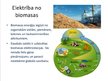 Presentations 'Biomasa un vēja enerģija', 9.