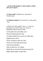 Summaries, Notes 'Koncerts Ziemassvētku eņģeļi', 9.