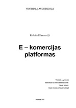 Research Papers 'E-komercijas platformas', 2.