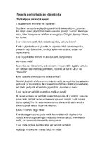 Summaries, Notes 'Viss par sēņošanu un ogošanu', 1.