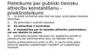 Presentations 'Pieteikumu veidi un to savstarpējā nošķiršana administratīvajā procesā', 14.