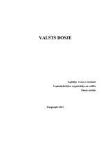 Research Papers 'Valsts dosjē', 1.