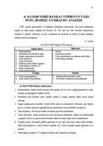 Practice Reports 'Prakses atskaite AS "DnB Nord" bankā', 13.