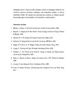 Essays 'Dizains: funkcionalitāte, estētika un cilvēka pieredze', 5.