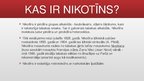 Presentations 'Nikotīns', 3.