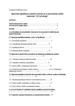 Summaries, Notes 'Ilgtermiņa ieguldījumu uzskaite, kontrole un to izmantošanas analīze uzņēmumā “A', 1.