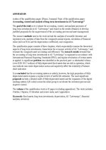 Summaries, Notes 'Ilgtermiņa ieguldījumu uzskaite, kontrole un to izmantošanas analīze uzņēmumā “A', 5.