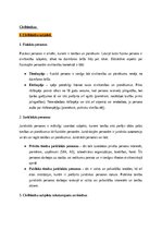 Summaries, Notes 'Civiltiesību, civilprocesa un komerctiesību jautājumu konspekts', 1.