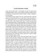 Essays 'Latvijas Republikas simboli', 1.