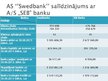 Research Papers 'AS "Swedbank" darbības analīze', 23.