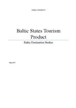 Research Papers 'Tourism Product of Baltic States', 1.
