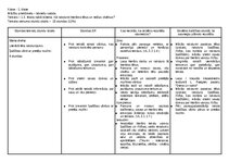Samples '1. klase. Mācību priekšmets - latviešu valoda.Temats 1.3. Mana raibā ikdiena. Kā', 1.