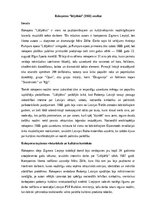 Research Papers 'Rokoperas “lāčplēsis” (1988) analīze', 1.