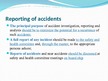 Presentations 'Accident Prevention on Board Ship at Sea and in Port', 14.