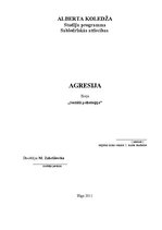 Essays 'Agresija', 1.