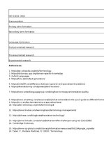 Summaries, Notes 'P. Faber, S. Montero-Martínez - Terminology - glossary', 6.