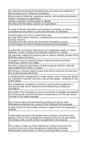 Summaries, Notes 'P. Faber, S. Montero-Martínez - Terminology - glossary', 10.