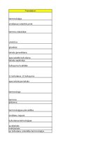 Summaries, Notes 'P. Faber, S. Montero-Martínez - Terminology - glossary', 15.