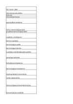 Summaries, Notes 'P. Faber, S. Montero-Martínez - Terminology - glossary', 16.