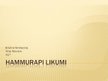 Presentations 'Hammurapi likumi', 1.