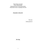 Practice Reports 'Prakses atskaite SIA "Later LTD" Pica Lulū', 1.