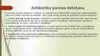 Presentations 'Antibiotikas', 5.