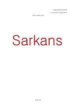 Research Papers 'Sarkans', 1.