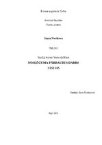 Essays 'Varas dalīšana', 1.