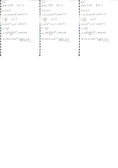 Summaries, Notes 'Fizikas uzdevumu risinājumu apkopojums. Gausa teorēma elektrostatiskajam laukam.', 14.