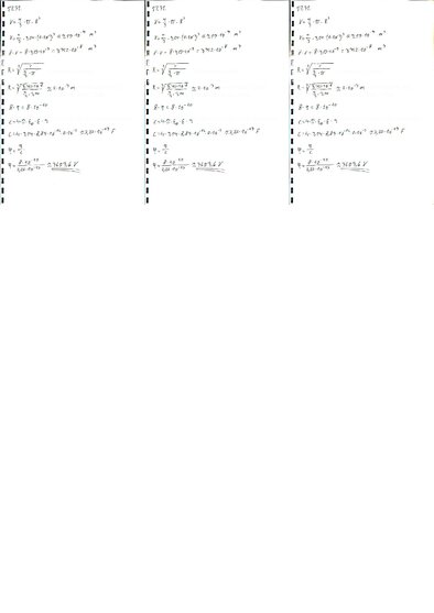 Summaries, Notes 'Fizikas uzdevumu risinājumu apkopojums. Gausa teorēma elektrostatiskajam laukam.', 24.