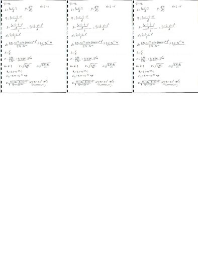 Summaries, Notes 'Fizikas uzdevumu risinājumu apkopojums. Gausa teorēma elektrostatiskajam laukam.', 43.