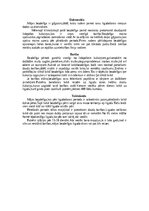 Summaries, Notes 'Bezdelīgas un čurkstes', 6.