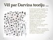 Presentations 'Darvina teorija par evolūciju', 6.