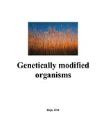 Summaries, Notes 'Genetically Modified Organisms', 1.