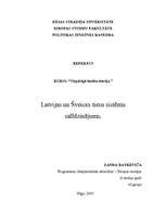 Research Papers 'Latvijas un Šveices tiesu sistēmu salīdzinājums', 1.