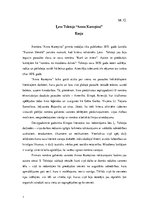 Essays 'Romāns "Anna Kareņina"', 1.