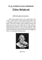 Research Papers 'Ežēns Delakruā', 1.