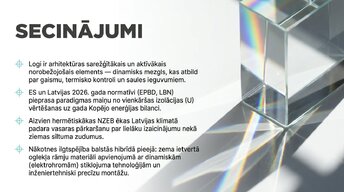 Presentations 'Logi un stiklojums kā energoefektīvas projektēšanas epicentrs', 10.