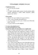 Practice Reports 'Skolotāja prakse pirmsskolā', 30.