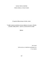 Research Papers 'Vasilija Kandinska teorētiskie principi, daiļrades raksturojums. Darbība apvienī', 1.