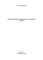 Summaries, Notes 'Latvijas topogrāfisko karšu attīstība no 1992.gada līdz šodienai', 1.