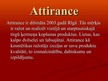 Presentations 'SIA "Attirance"', 3.
