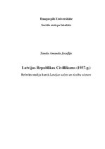 Research Papers 'Latvijas Republikas Civillikums, 1937.gads', 1.