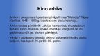 Presentations 'Kino vēsture', 23.