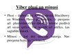 Presentations 'Komunikāciju platformu viedtālrunī salīdzinājums: WhatsApp, Viber, Snapchat', 9.